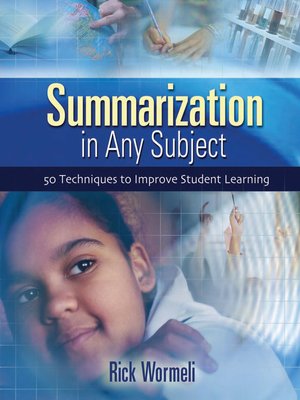 cover image of Summarization in Any Subject